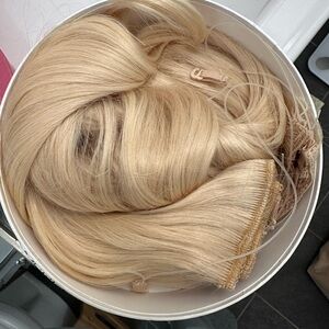 Luxy Blonde Halo Hair Extension w/ Volumizer Weft